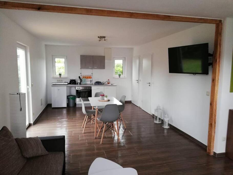 Ferienwohnung Am Stettiner Haff Monkebude Exterior photo