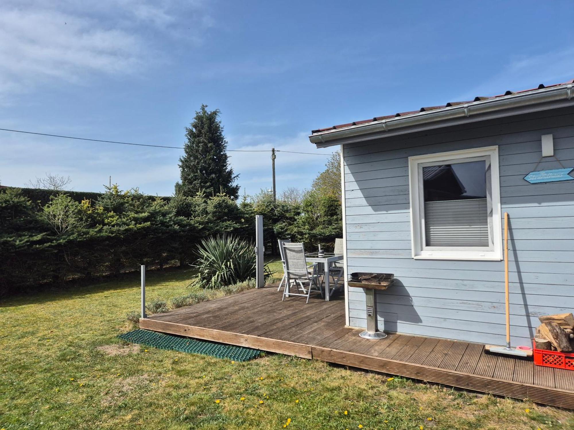 Ferienwohnung Am Stettiner Haff Monkebude Exterior photo